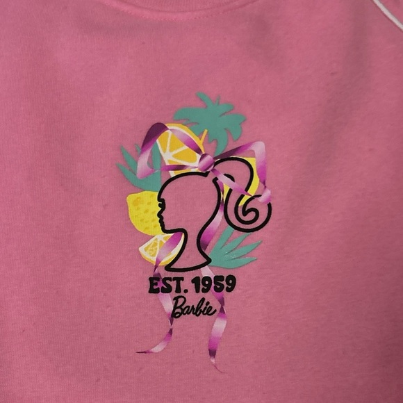 Barbie Pink Sweatshirt, Size‎ XL TALL. - Picture 2 of 5